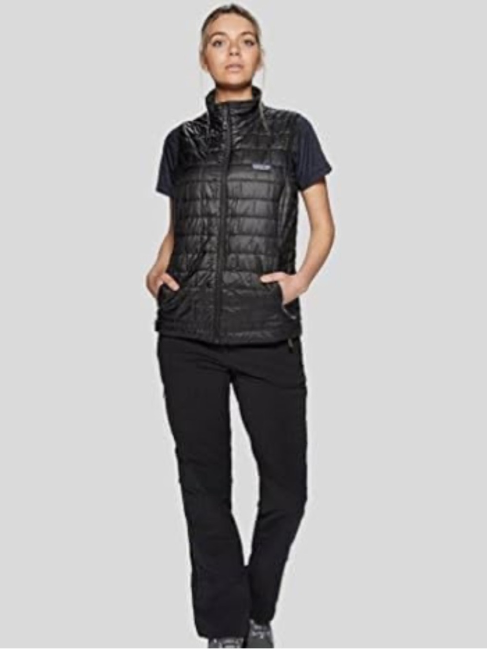 Patagonia Black Quilted Insulated Vest